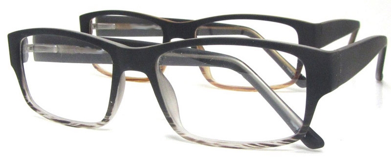 Extra large two tone trendy mens reading glasses